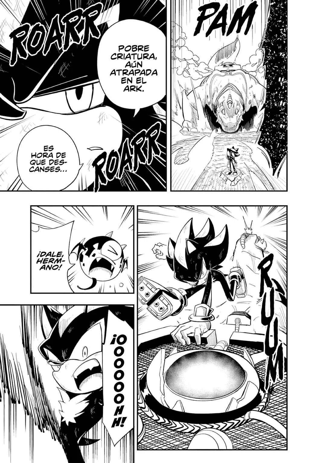 The Jet Black Hedgehog: Shadow the Hedgehog Capítulo 3: Regreso al ARK - Page 22