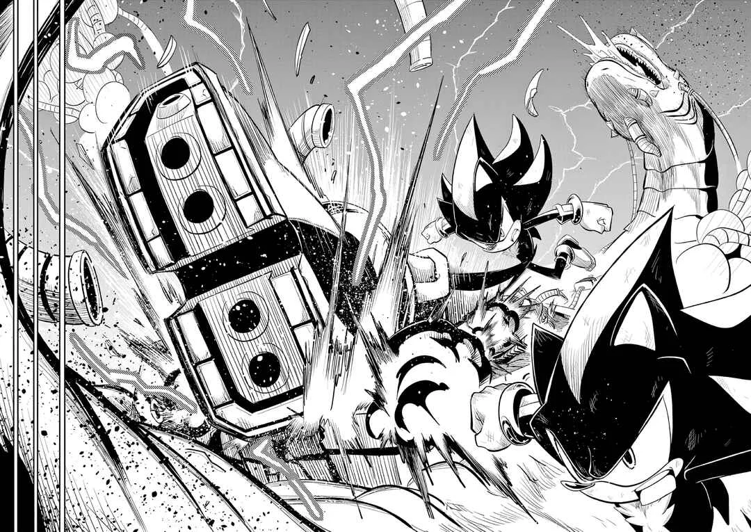 The Jet Black Hedgehog: Shadow the Hedgehog Capítulo 3: Regreso al ARK - Page 23