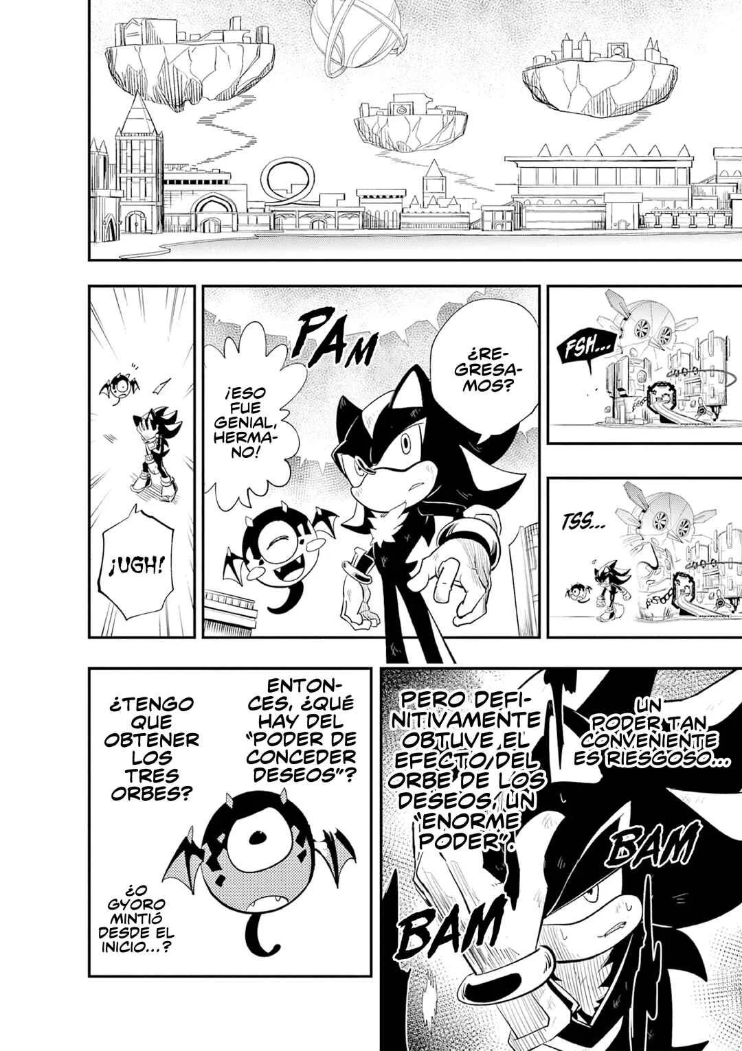 The Jet Black Hedgehog: Shadow the Hedgehog Capítulo 3: Regreso al ARK - Page 24