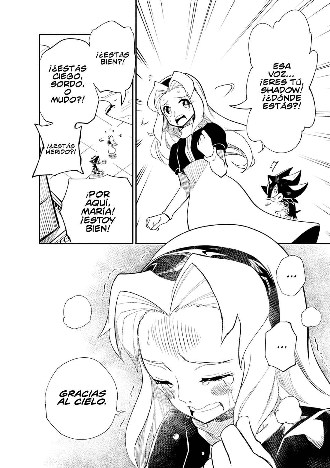 The Jet Black Hedgehog: Shadow the Hedgehog Capítulo 3: Regreso al ARK - Page 26