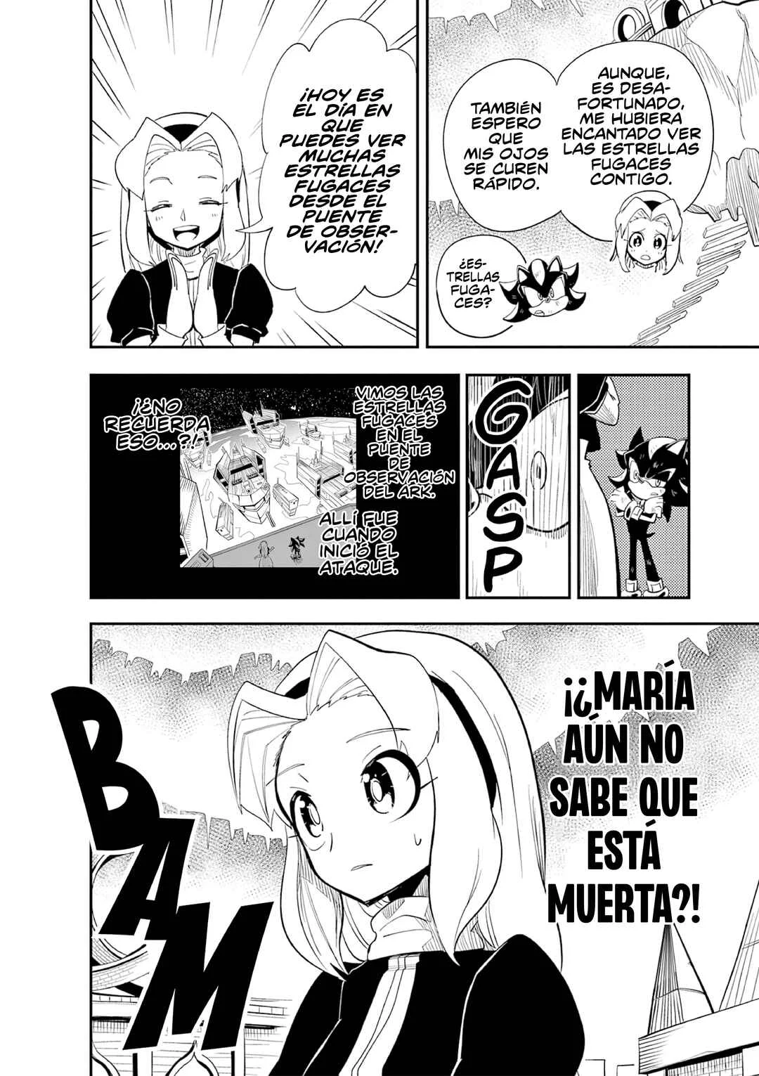 The Jet Black Hedgehog: Shadow the Hedgehog Capítulo 3: Regreso al ARK - Page 28