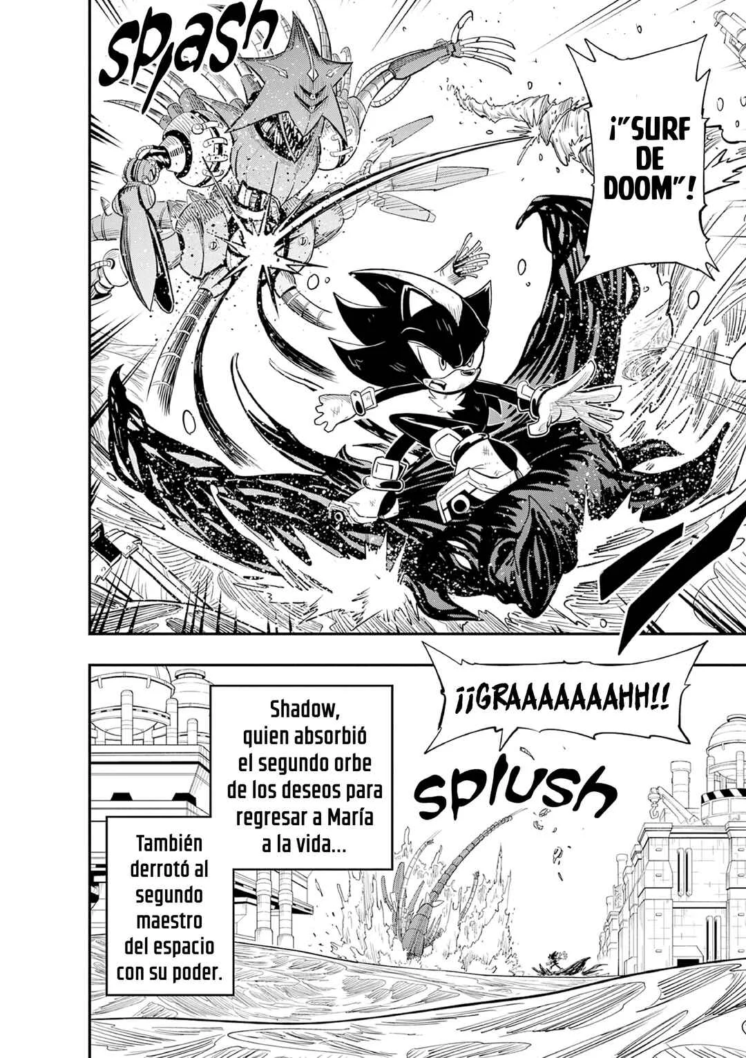 The Jet Black Hedgehog: Shadow the Hedgehog Capítulo 4: El Segundo y Tercer Orbe - Page 1