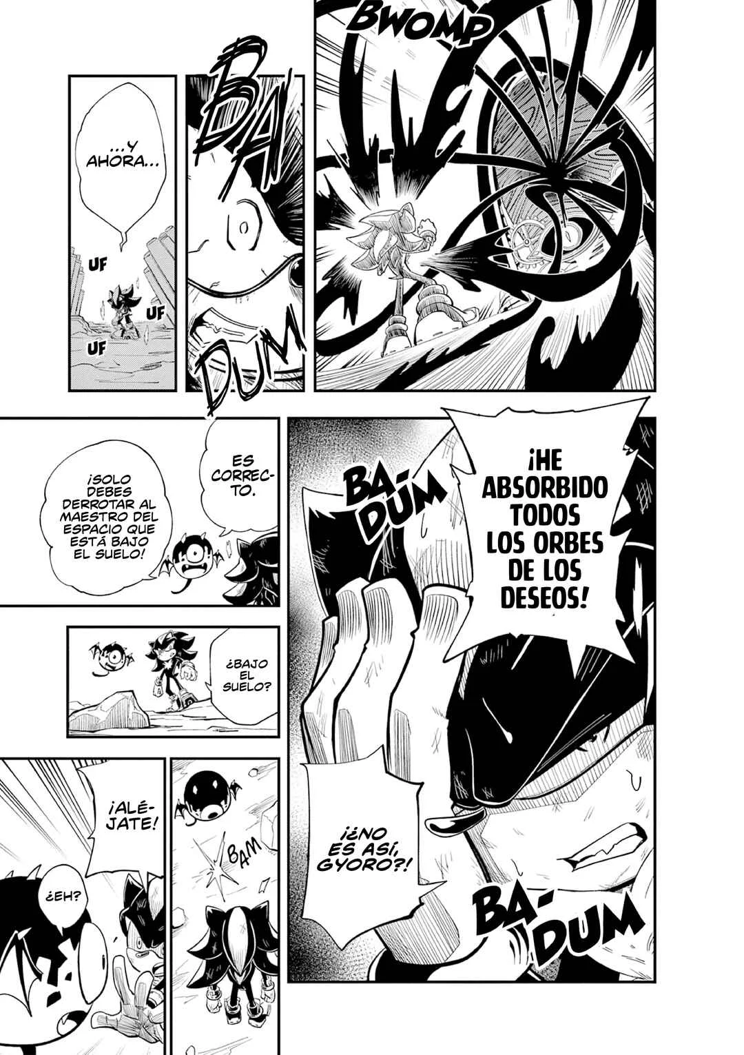 The Jet Black Hedgehog: Shadow the Hedgehog Capítulo 4: El Segundo y Tercer Orbe - Page 8