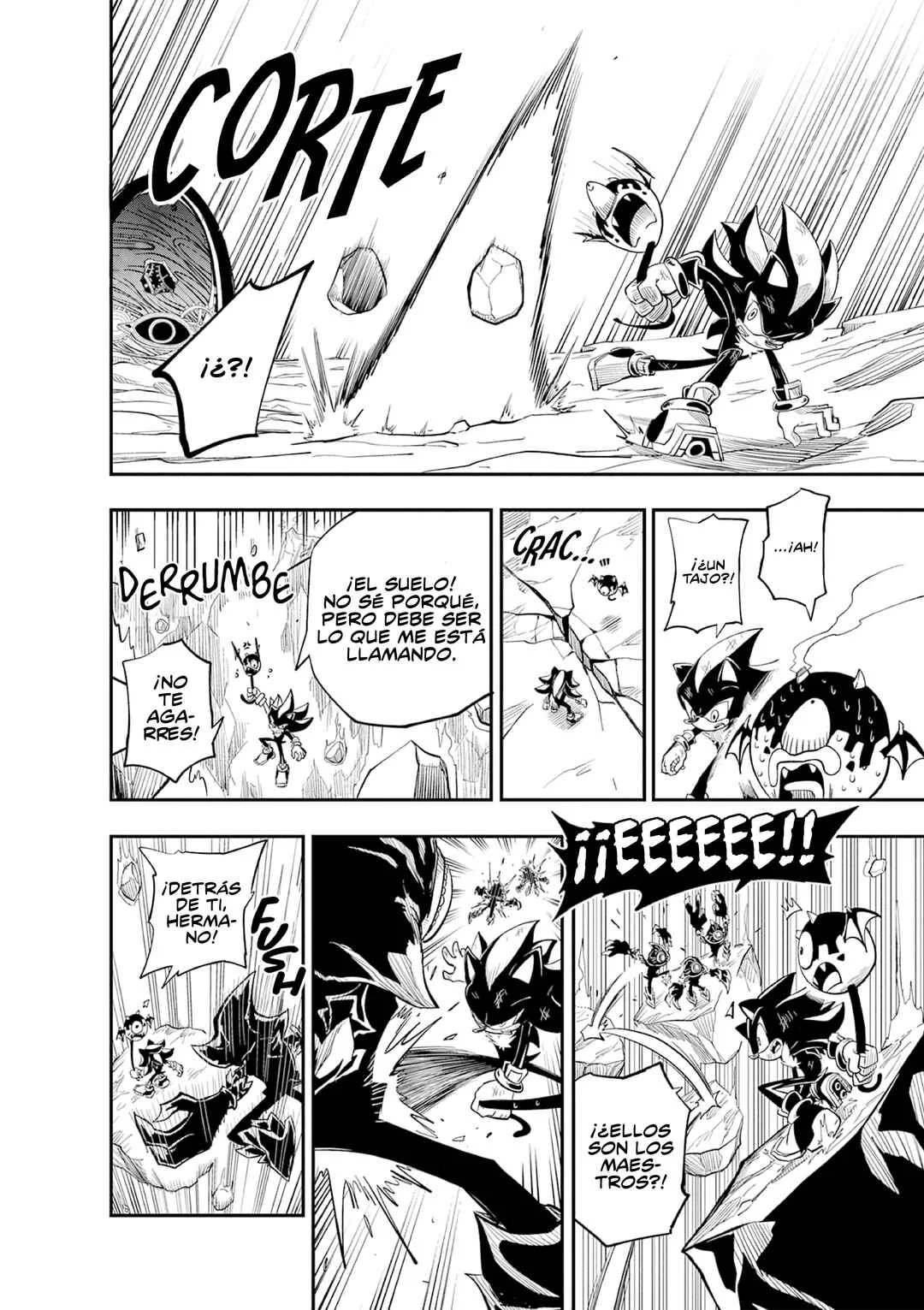The Jet Black Hedgehog: Shadow the Hedgehog Capítulo 4: El Segundo y Tercer Orbe - Page 9