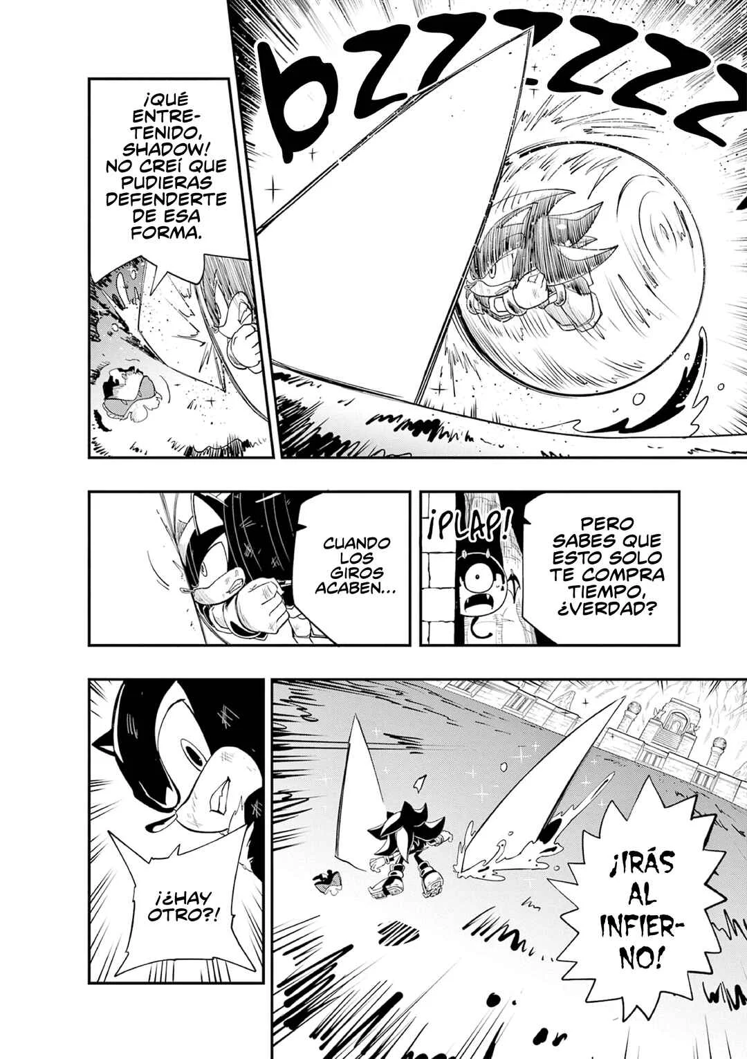 The Jet Black Hedgehog: Shadow the Hedgehog Capítulo 4: El Segundo y Tercer Orbe - Page 14