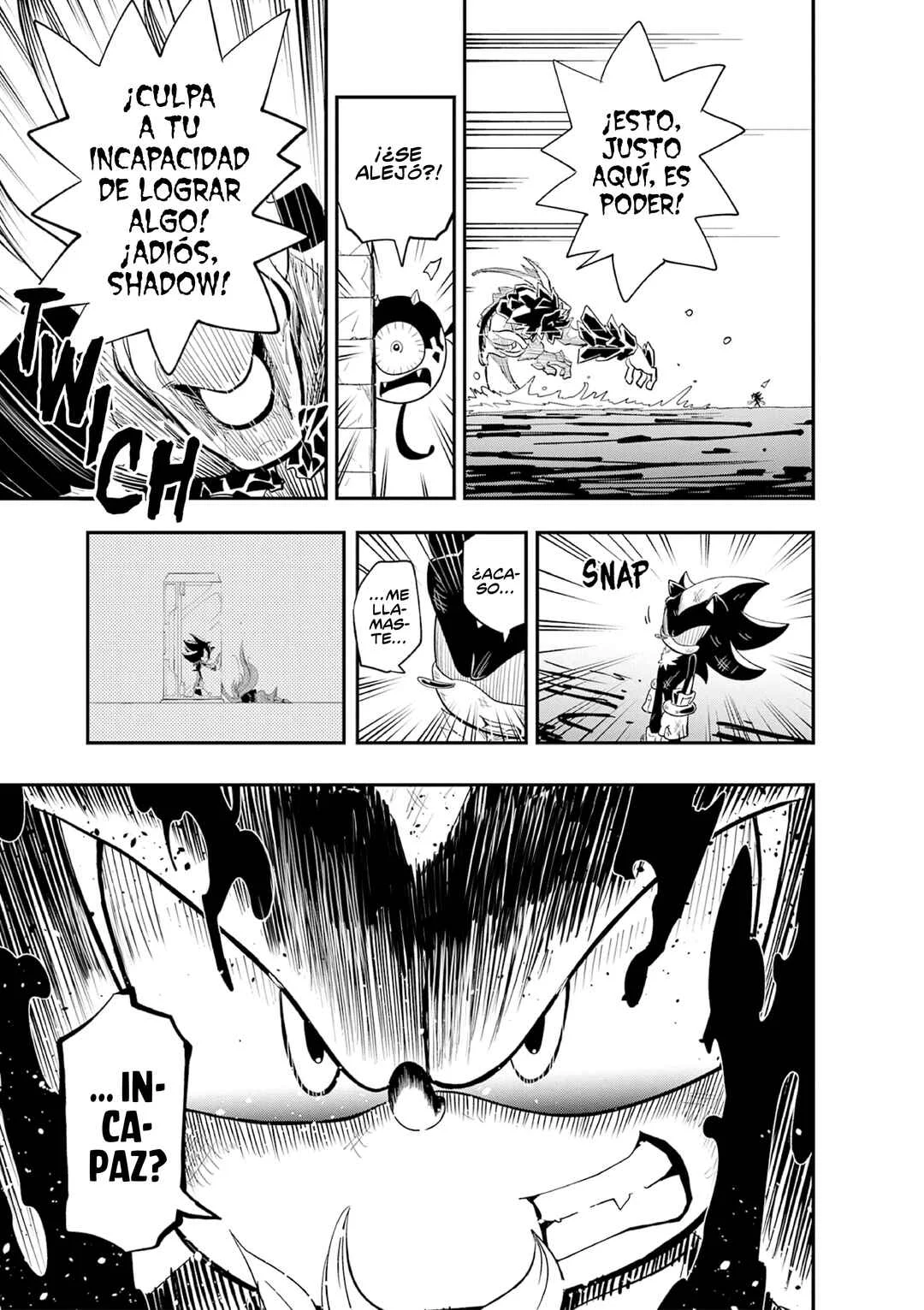 The Jet Black Hedgehog: Shadow the Hedgehog Capítulo 4: El Segundo y Tercer Orbe - Page 19