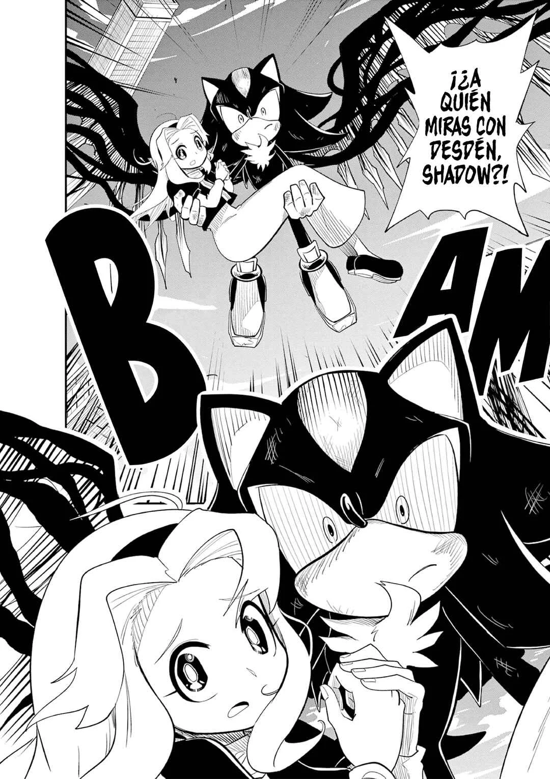 The Jet Black Hedgehog: Shadow the Hedgehog Capítulo 6: La Forma de Vida Definitiva, Shadow el Erizo - Page 3