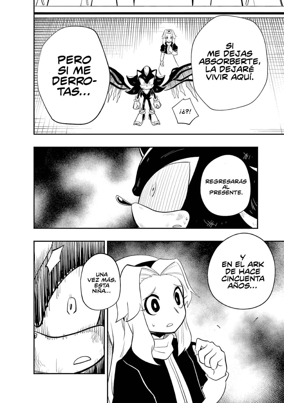 The Jet Black Hedgehog: Shadow the Hedgehog Capítulo 6: La Forma de Vida Definitiva, Shadow el Erizo - Page 7