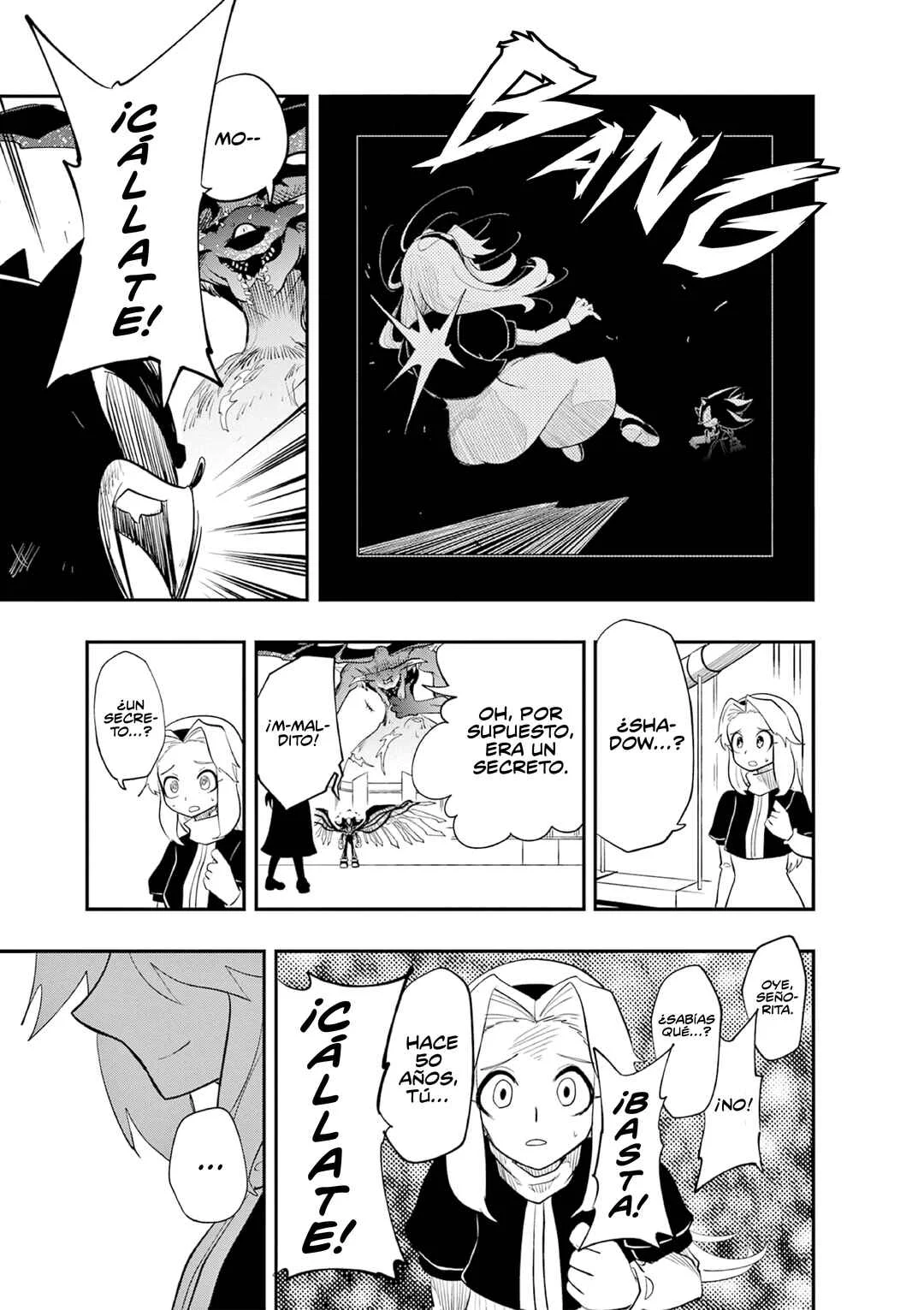 The Jet Black Hedgehog: Shadow the Hedgehog Capítulo 6: La Forma de Vida Definitiva, Shadow el Erizo - Page 8