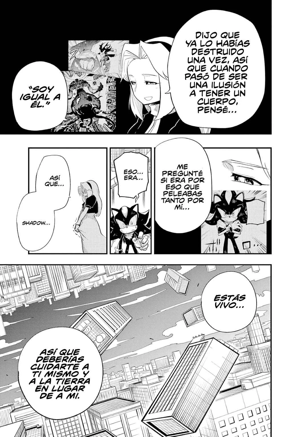 The Jet Black Hedgehog: Shadow the Hedgehog Capítulo 6: La Forma de Vida Definitiva, Shadow el Erizo - Page 10