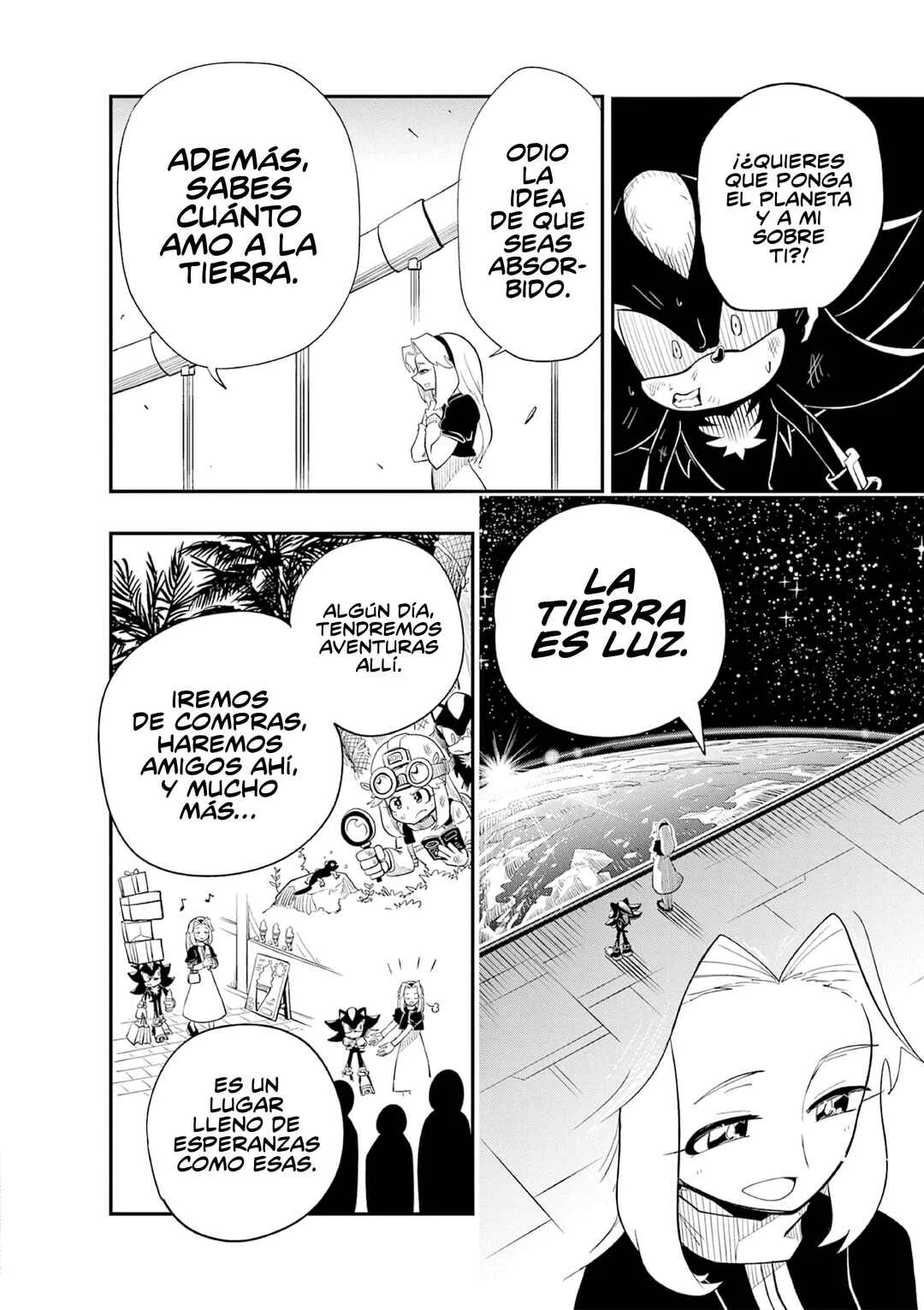 The Jet Black Hedgehog: Shadow the Hedgehog Capítulo 6: La Forma de Vida Definitiva, Shadow el Erizo - Page 11