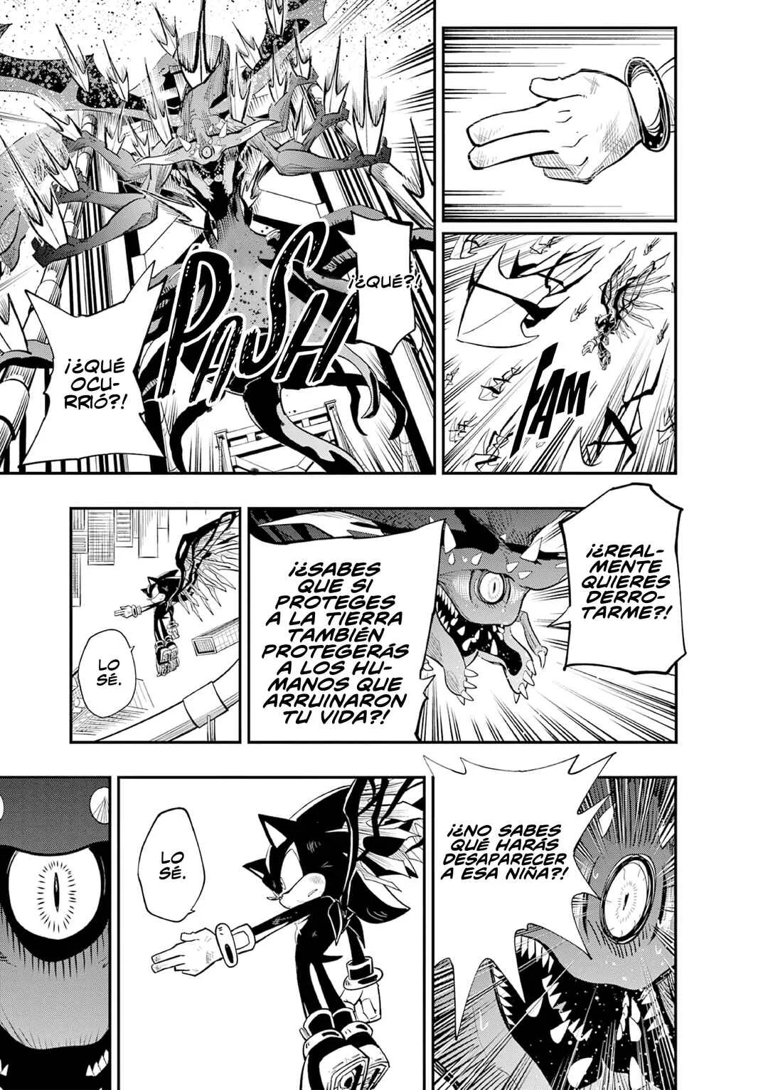 The Jet Black Hedgehog: Shadow the Hedgehog Capítulo 6: La Forma de Vida Definitiva, Shadow el Erizo - Page 20