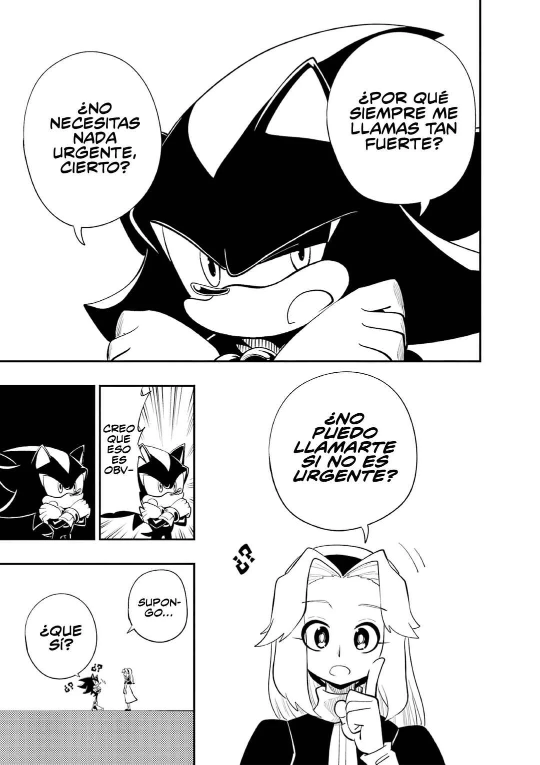 The Jet Black Hedgehog: Shadow the Hedgehog Capítulo 6: La Forma de Vida Definitiva, Shadow el Erizo - Page 30