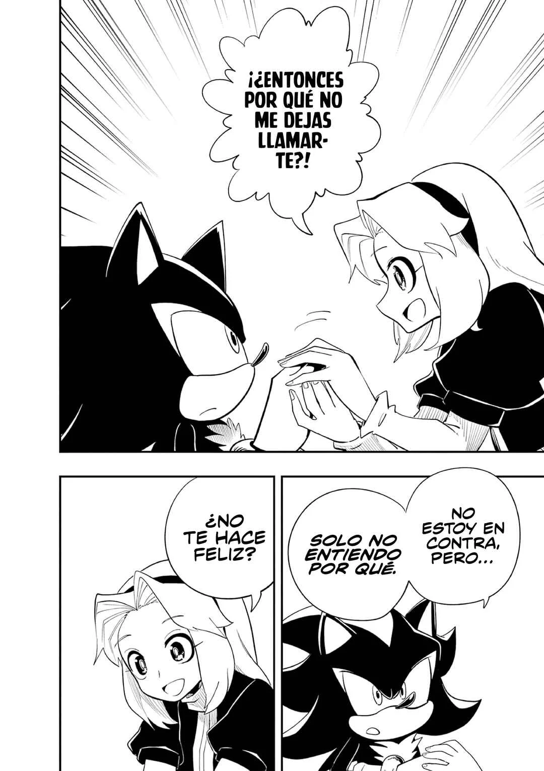 The Jet Black Hedgehog: Shadow the Hedgehog Capítulo 6: La Forma de Vida Definitiva, Shadow el Erizo - Page 31