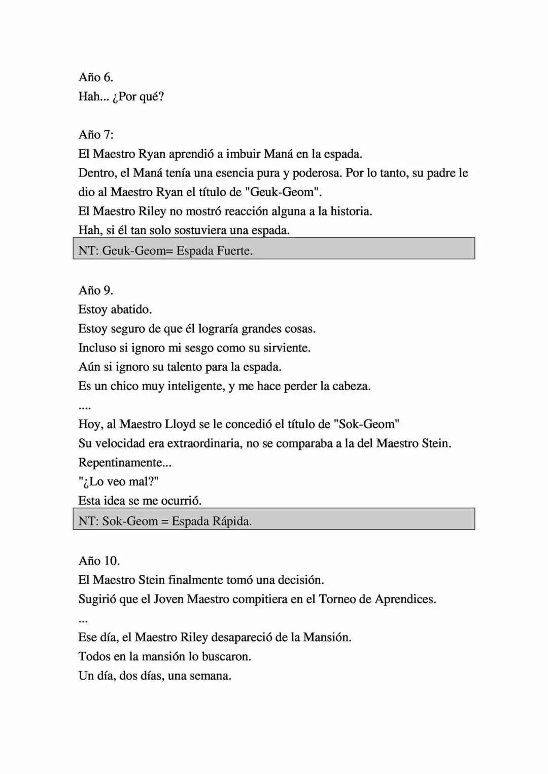 The Lazy Swordmaster Capítulo 0 - Page 3