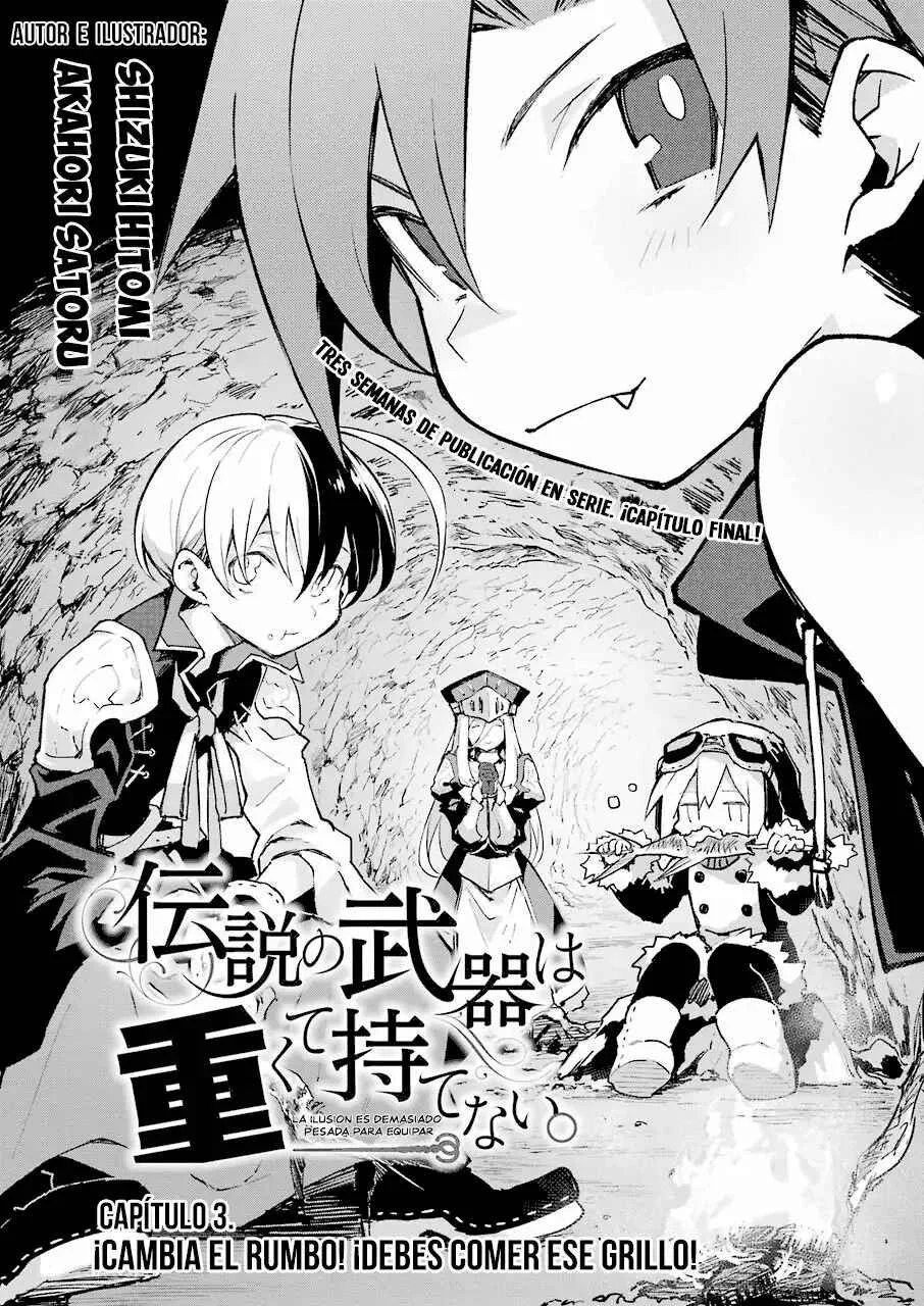 The Legendary Weapon Is Too Heavy To Equip Capítulo 3 - Page 3