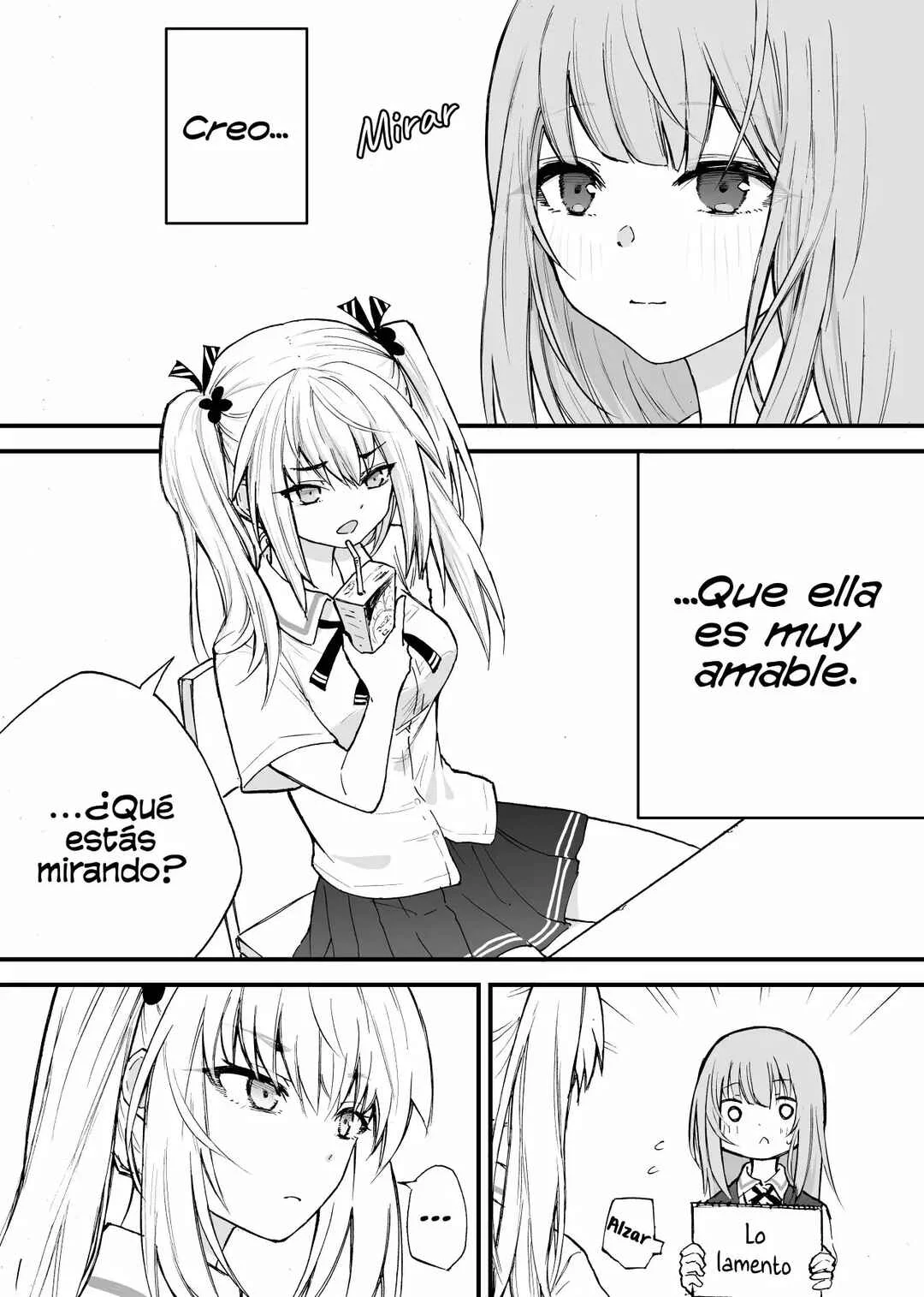 The Mute Girl and Her New Friend (Webcomic) Capítulo 1 - Page 1