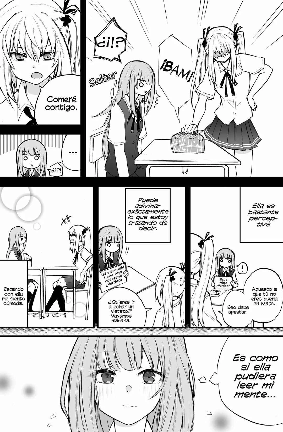 The Mute Girl and Her New Friend (Webcomic) Capítulo 1 - Page 3