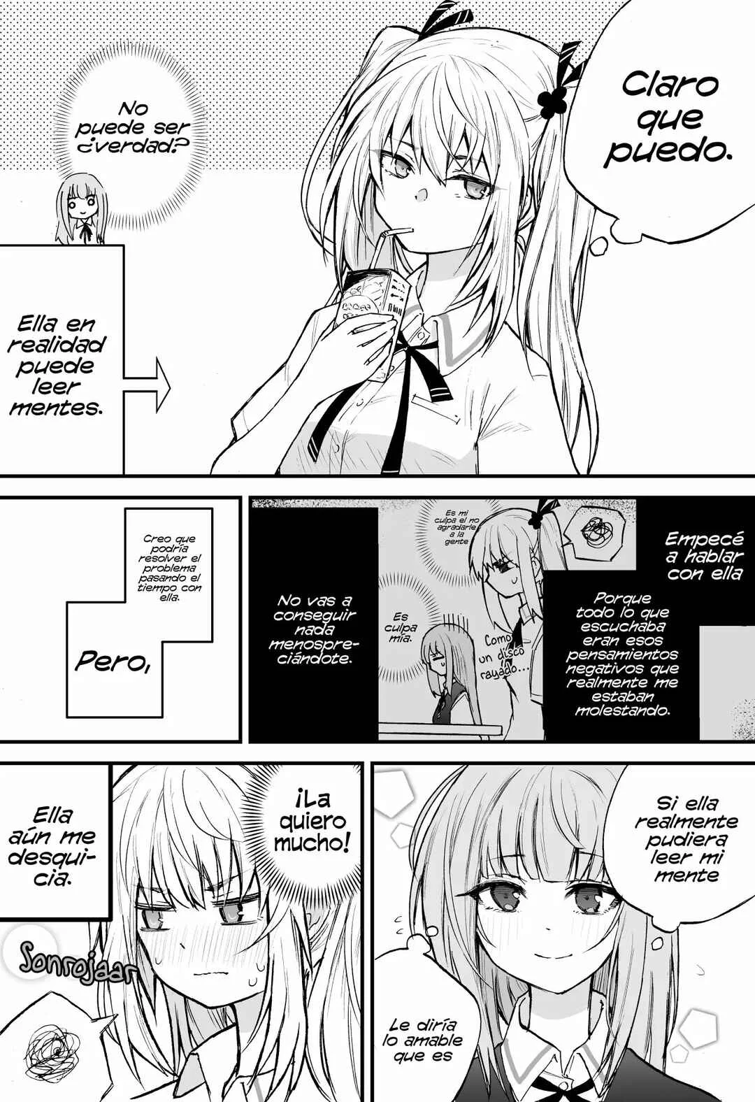 The Mute Girl and Her New Friend (Webcomic) Capítulo 1 - Page 4