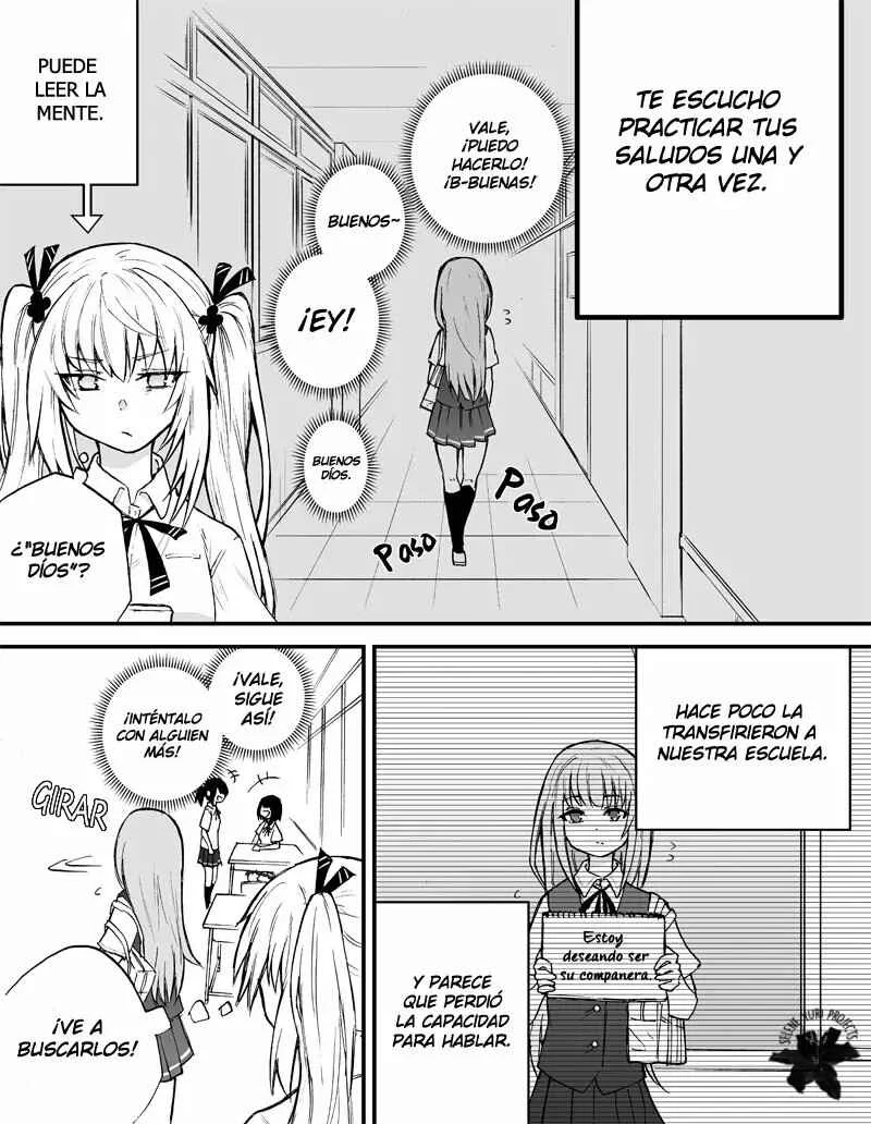 The Mute Girl and Her New Friend (Webcomic) Capítulo 2 - Page 2
