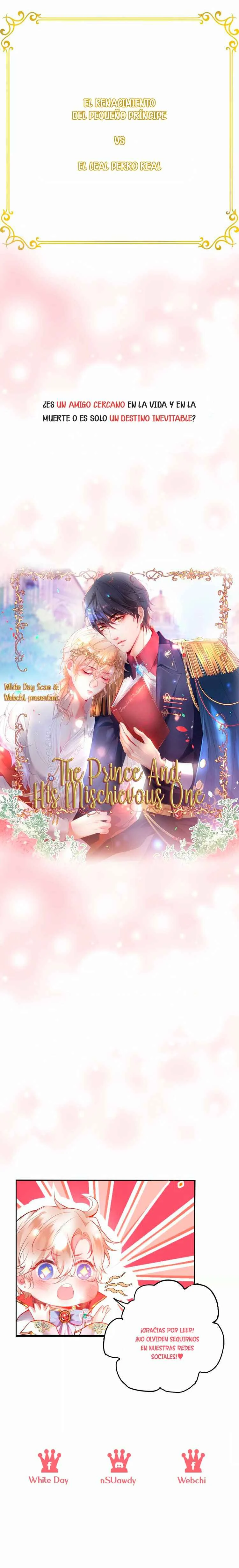 The Prince and His Mischievous One Capítulo 0: Prólogo - ¿Volver a tener 6 puede cambiar el destino? - Page 13