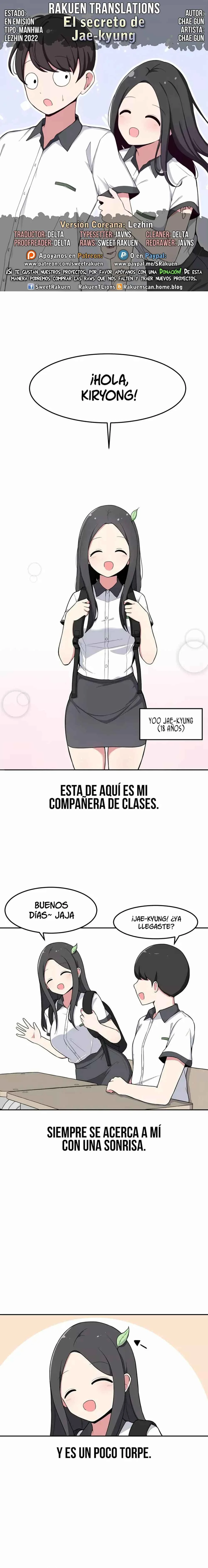 The Secret of the Partner Next to You Capítulo 1 - Page 1