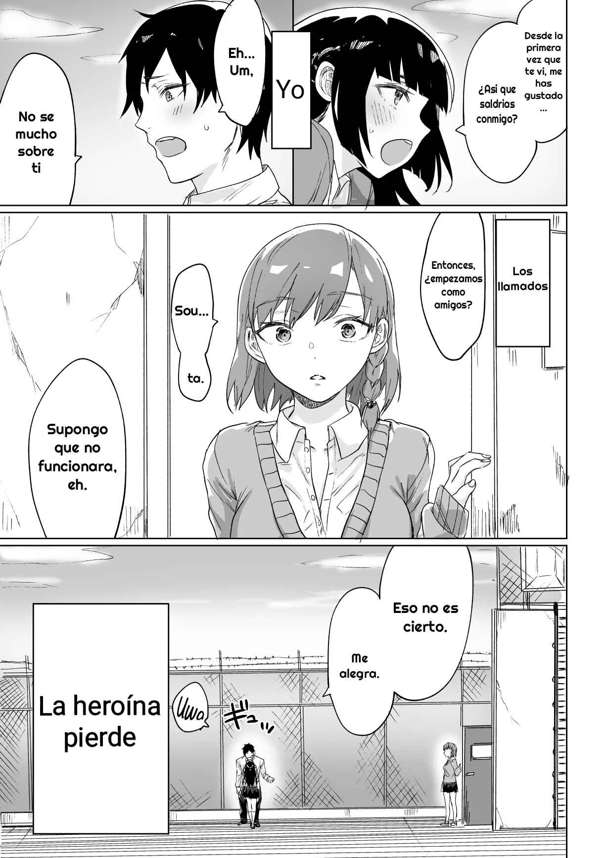 The Story of a Losing Heroine Doing Her Best to Win! Capítulo 1 - Page 1