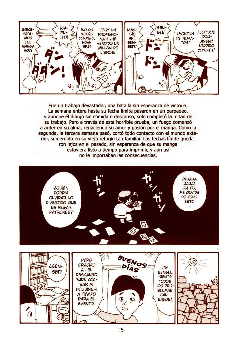 The Super Harsh Story of a Mangaka Capítulo 2: Aspiraciones. - Page 5