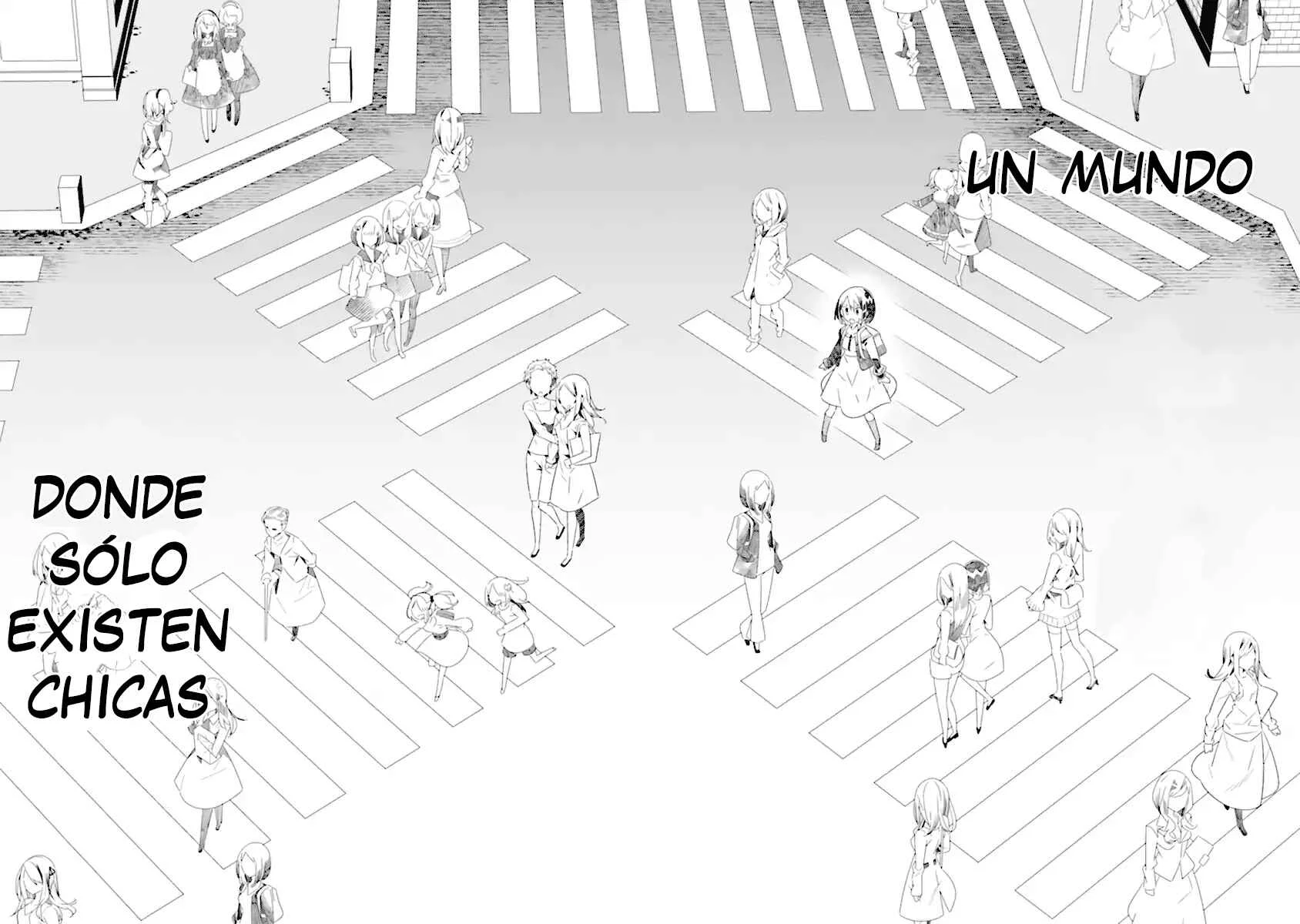 The Whole of Humanity Has Gone Yuri Except for Me Capítulo 1.1 - Page 12