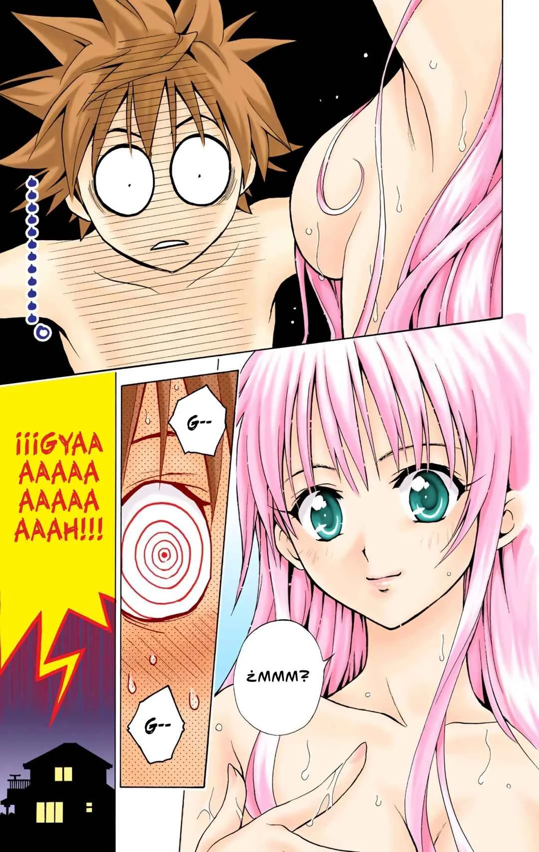 To Love Ru (Official Colored) Capítulo 1: La Chica Caída del Cielo - Page 20