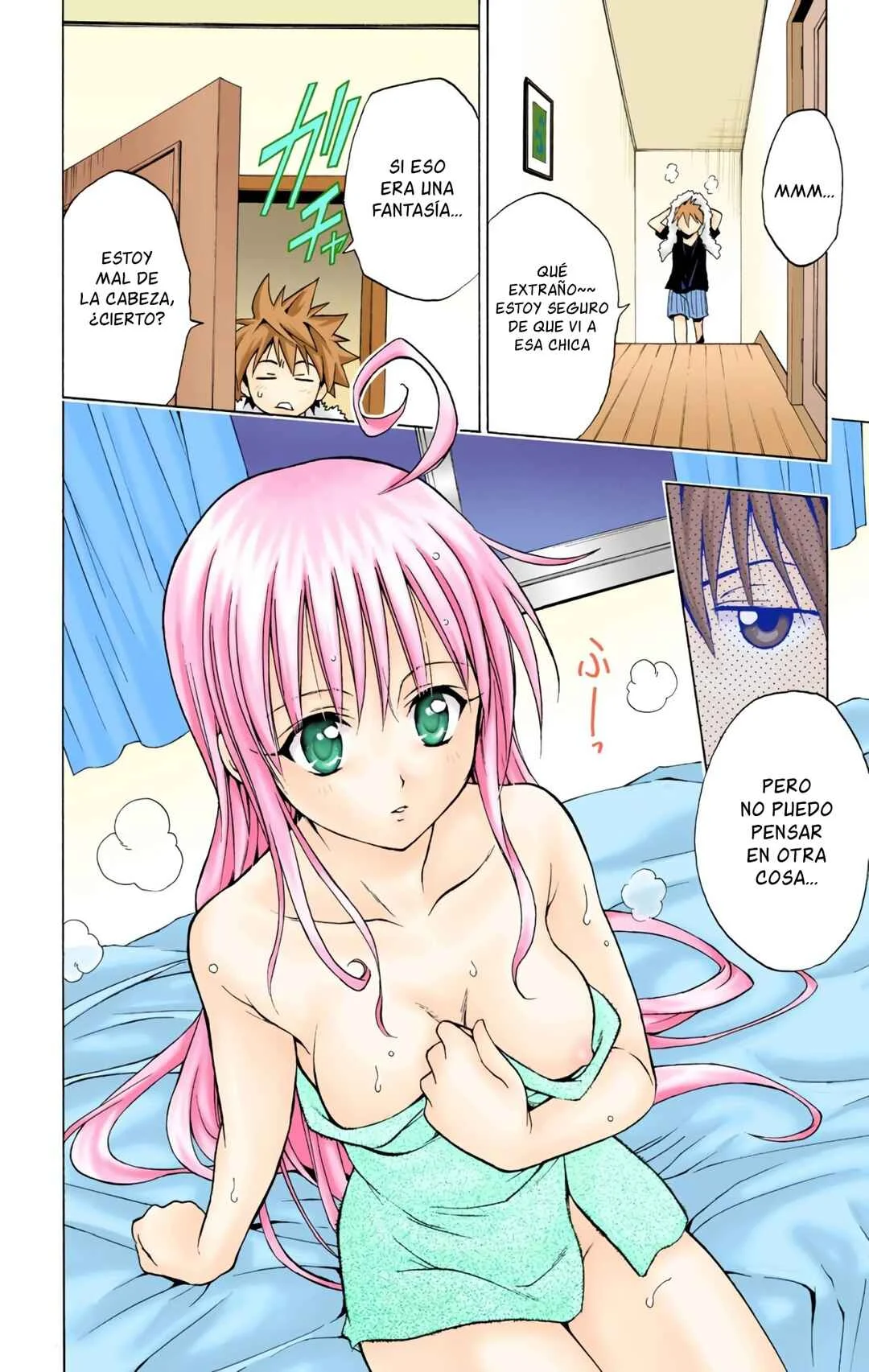 To Love Ru (Official Colored) Capítulo 1: La Chica Caída del Cielo - Page 23