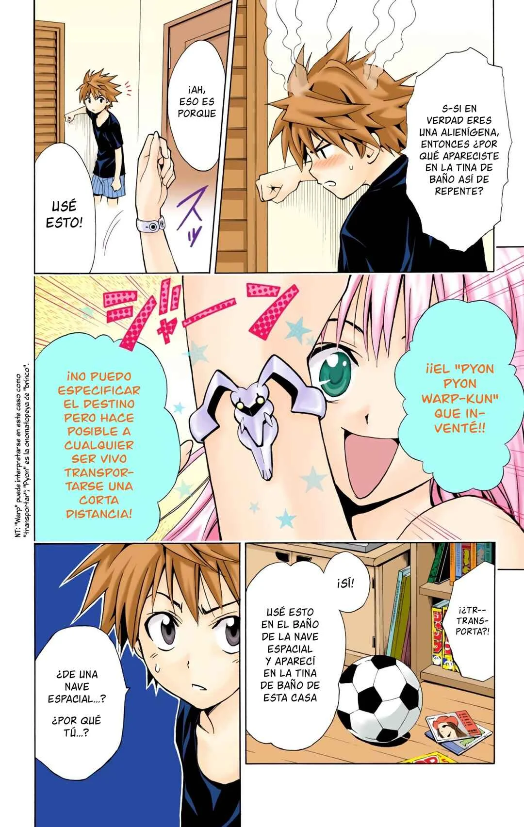 To Love Ru (Official Colored) Capítulo 1: La Chica Caída del Cielo - Page 27
