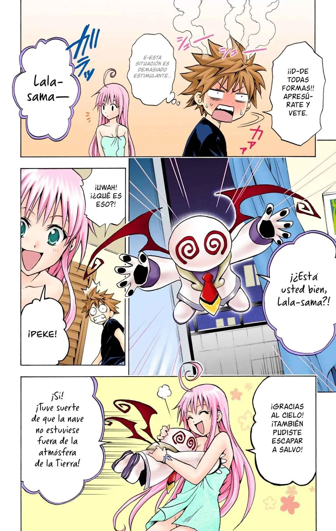To Love Ru (Official Colored) Capítulo 1: La Chica Caída del Cielo - Page 29