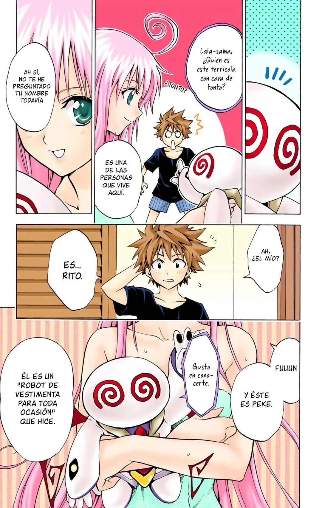 To Love Ru (Official Colored) Capítulo 1: La Chica Caída del Cielo - Page 30