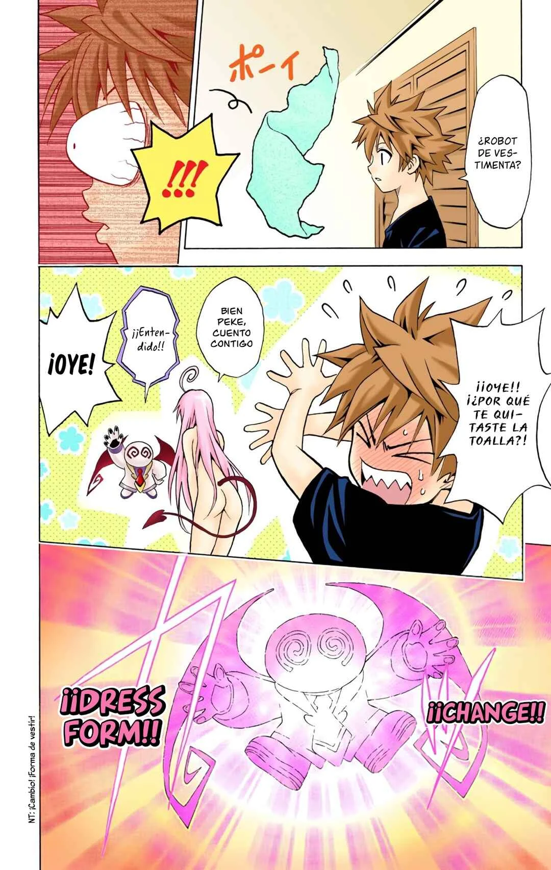 To Love Ru (Official Colored) Capítulo 1: La Chica Caída del Cielo - Page 31
