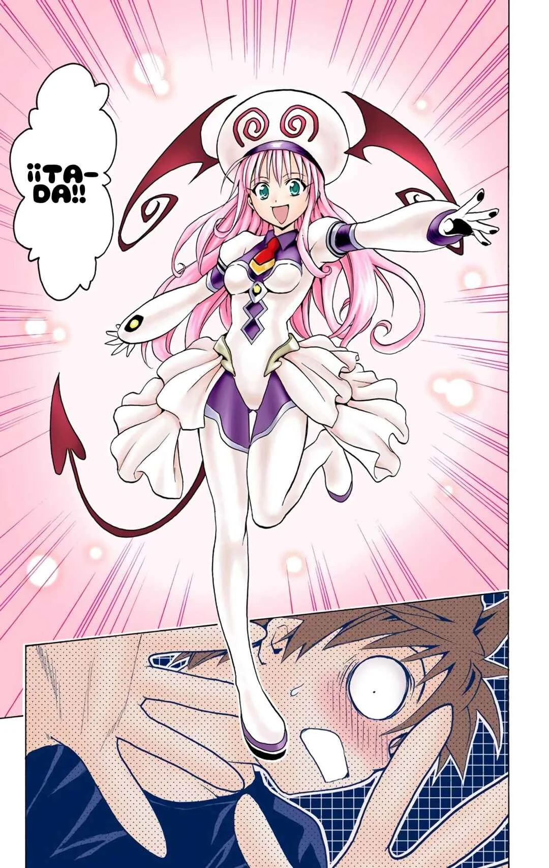 To Love Ru (Official Colored) Capítulo 1: La Chica Caída del Cielo - Page 32