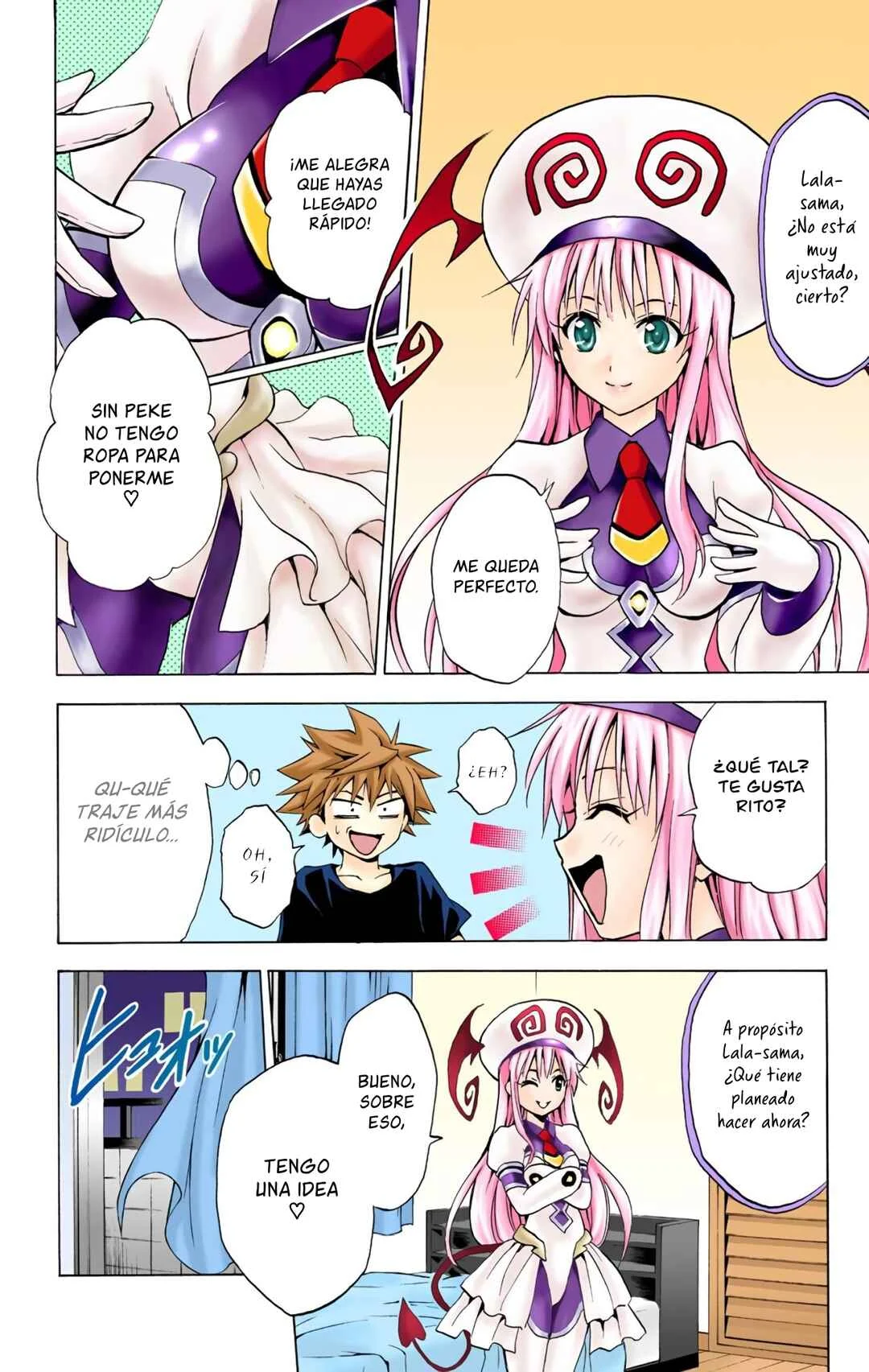 To Love Ru (Official Colored) Capítulo 1: La Chica Caída del Cielo - Page 33