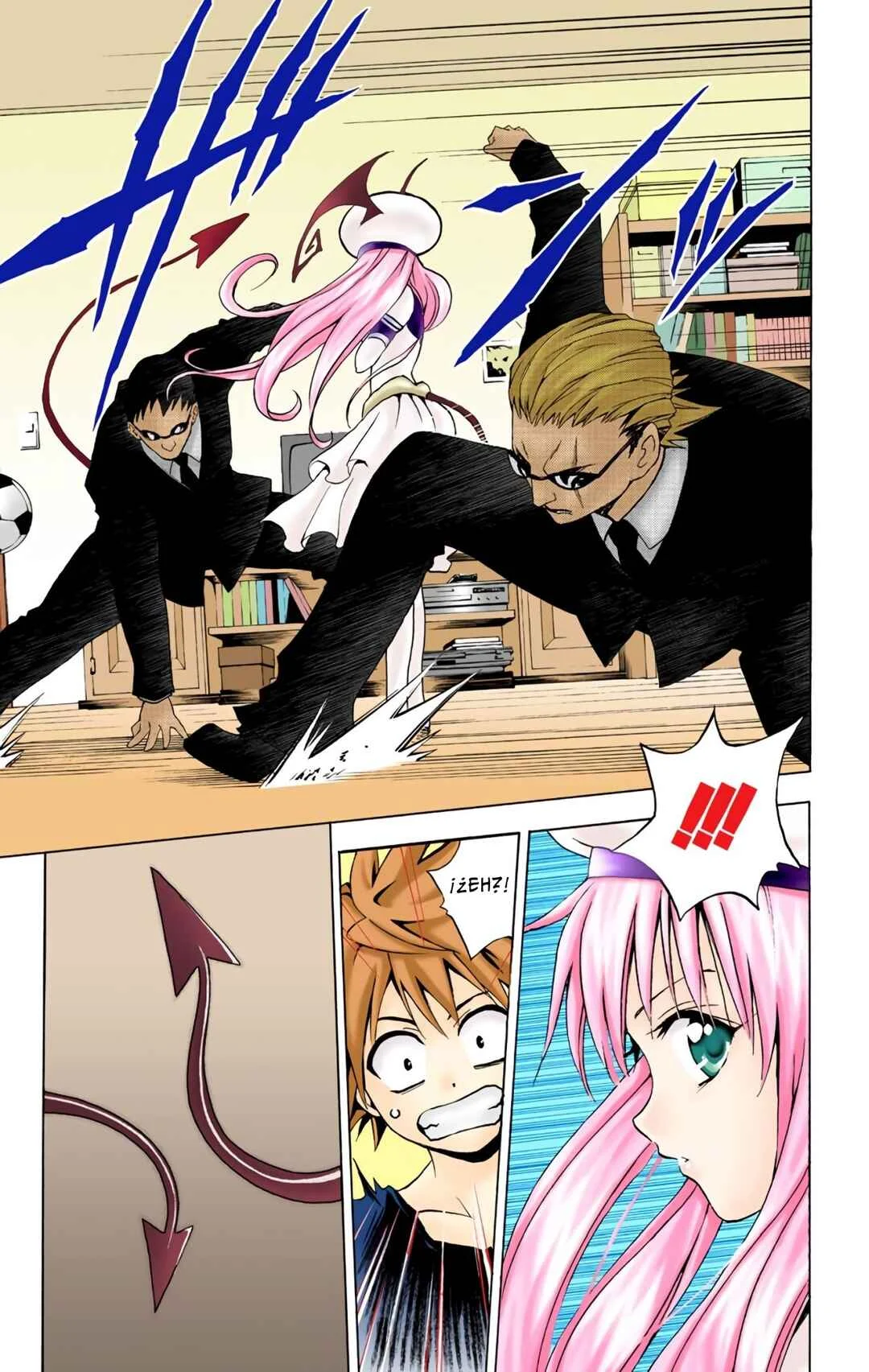 To Love Ru (Official Colored) Capítulo 1: La Chica Caída del Cielo - Page 34