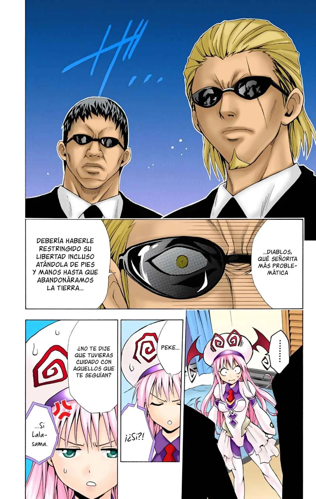To Love Ru (Official Colored) Capítulo 1: La Chica Caída del Cielo - Page 35