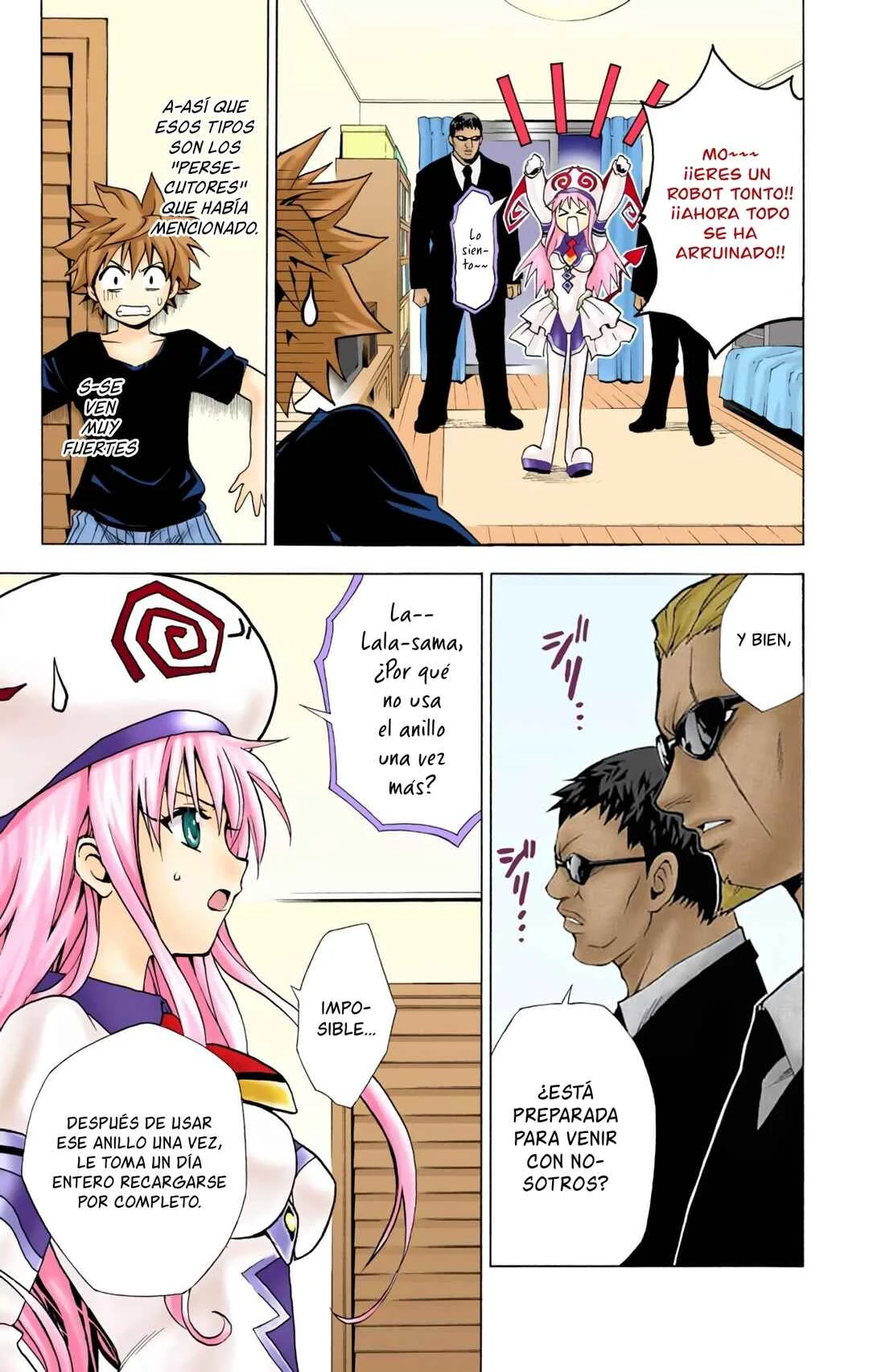 To Love Ru (Official Colored) Capítulo 1: La Chica Caída del Cielo - Page 36