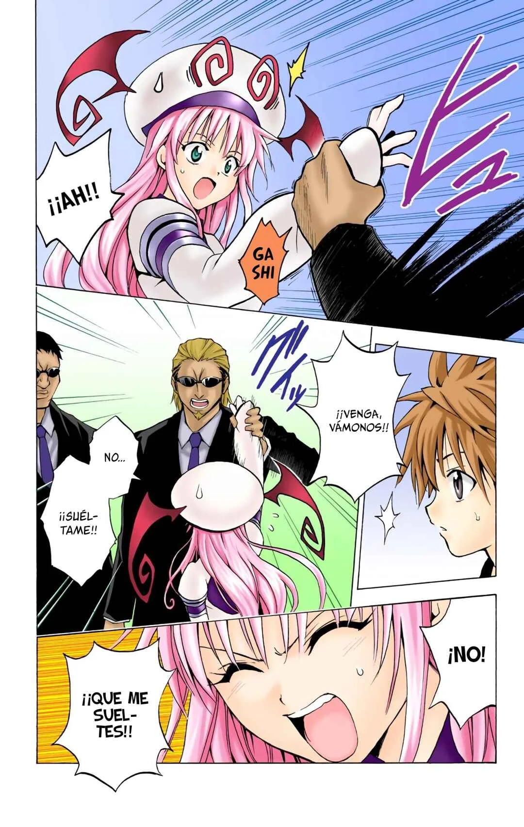 To Love Ru (Official Colored) Capítulo 1: La Chica Caída del Cielo - Page 37