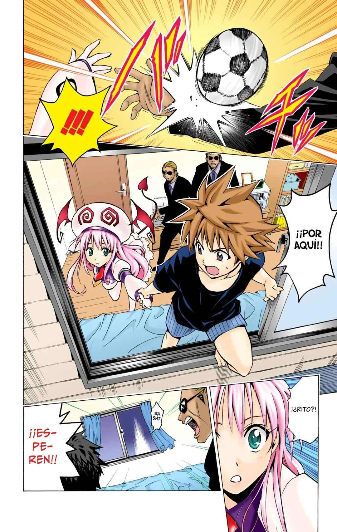 To Love Ru (Official Colored) Capítulo 1: La Chica Caída del Cielo - Page 39