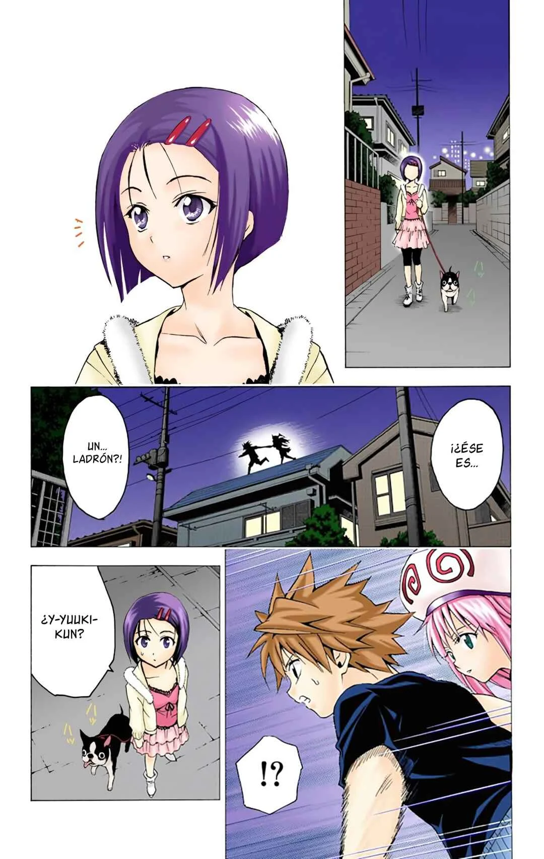 To Love Ru (Official Colored) Capítulo 1: La Chica Caída del Cielo - Page 41