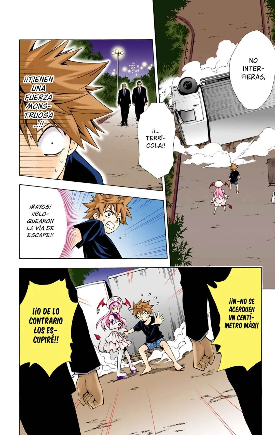 To Love Ru (Official Colored) Capítulo 1: La Chica Caída del Cielo - Page 43