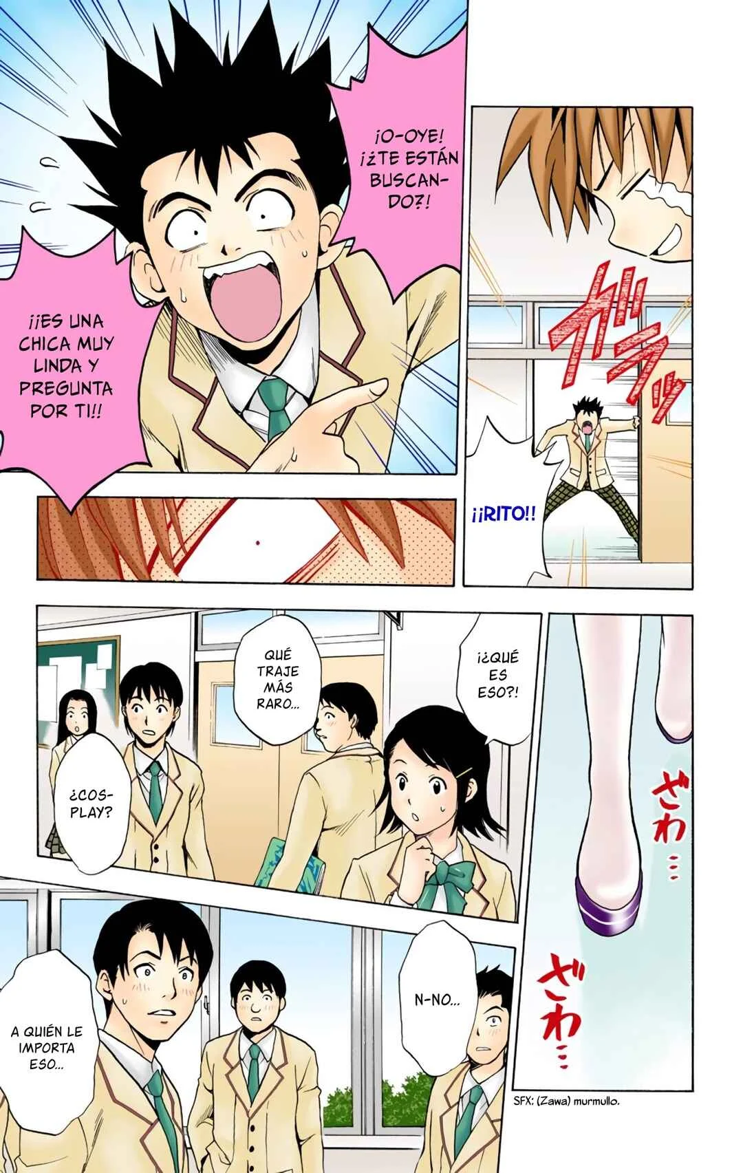 To Love Ru (Official Colored) Capítulo 2: El Gran Escape del Amor - Page 10