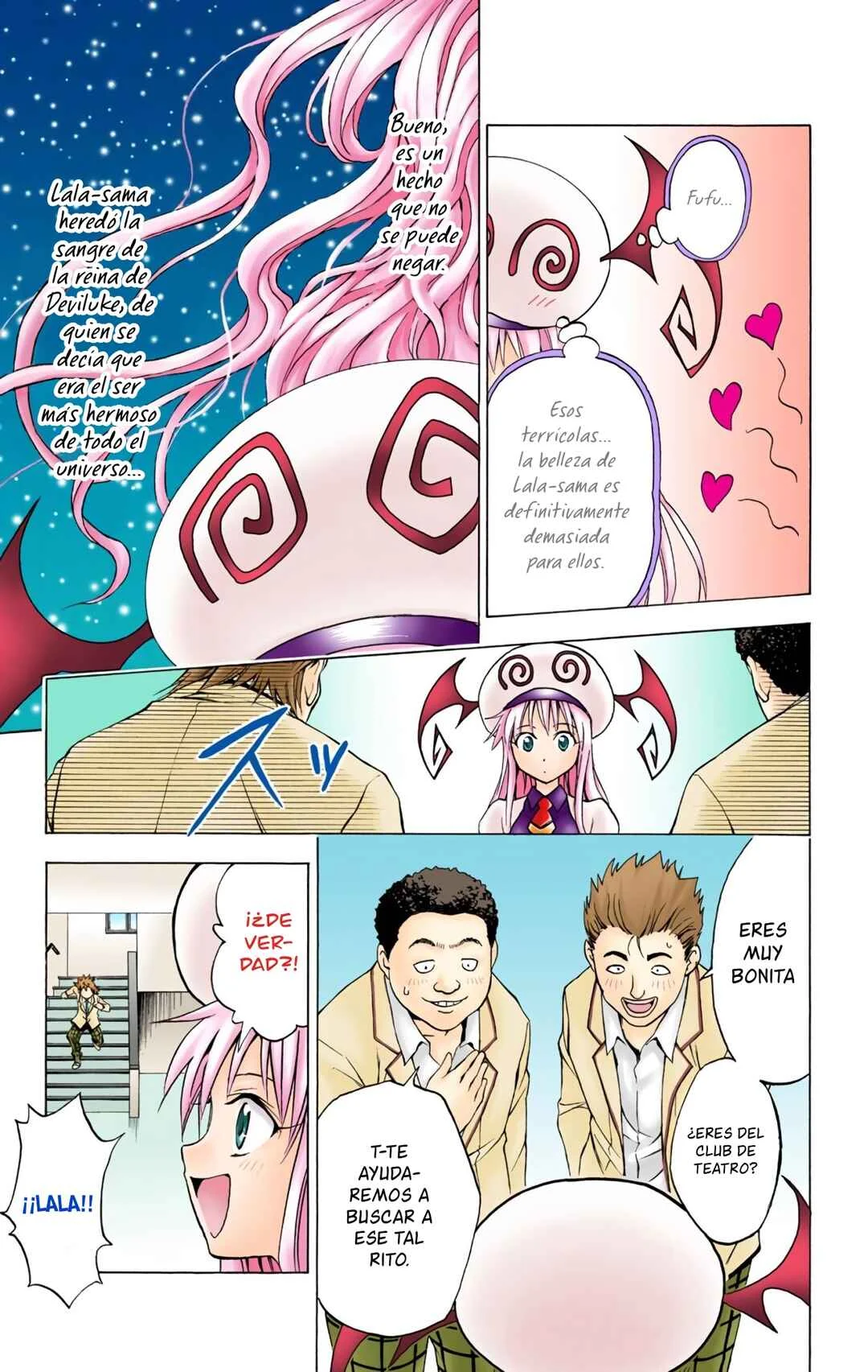 To Love Ru (Official Colored) Capítulo 2: El Gran Escape del Amor - Page 12
