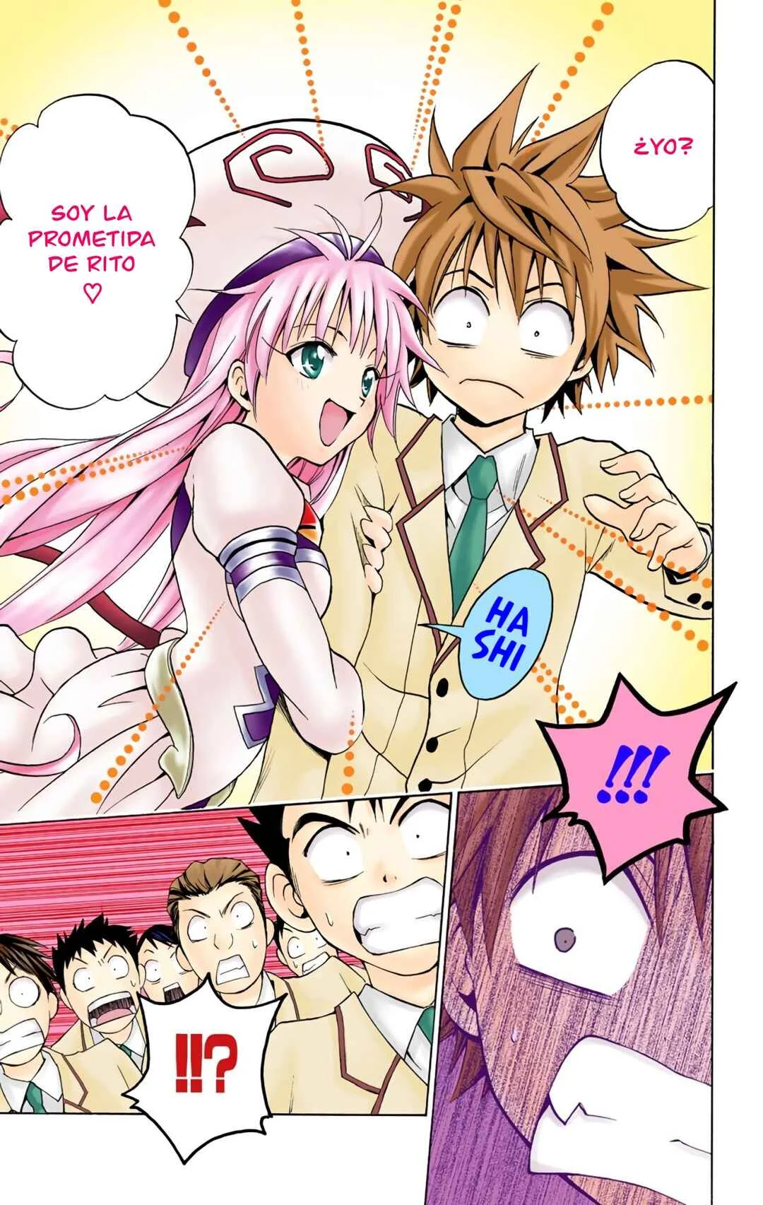 To Love Ru (Official Colored) Capítulo 2: El Gran Escape del Amor - Page 14