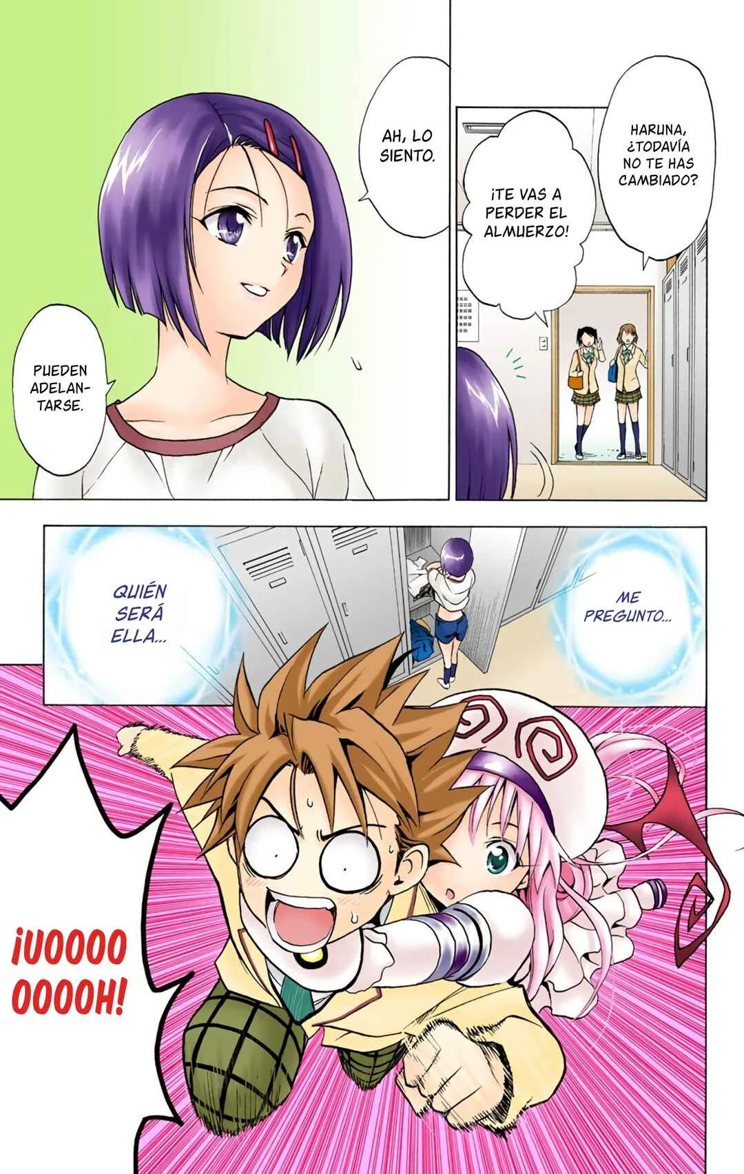 To Love Ru (Official Colored) Capítulo 2: El Gran Escape del Amor - Page 18