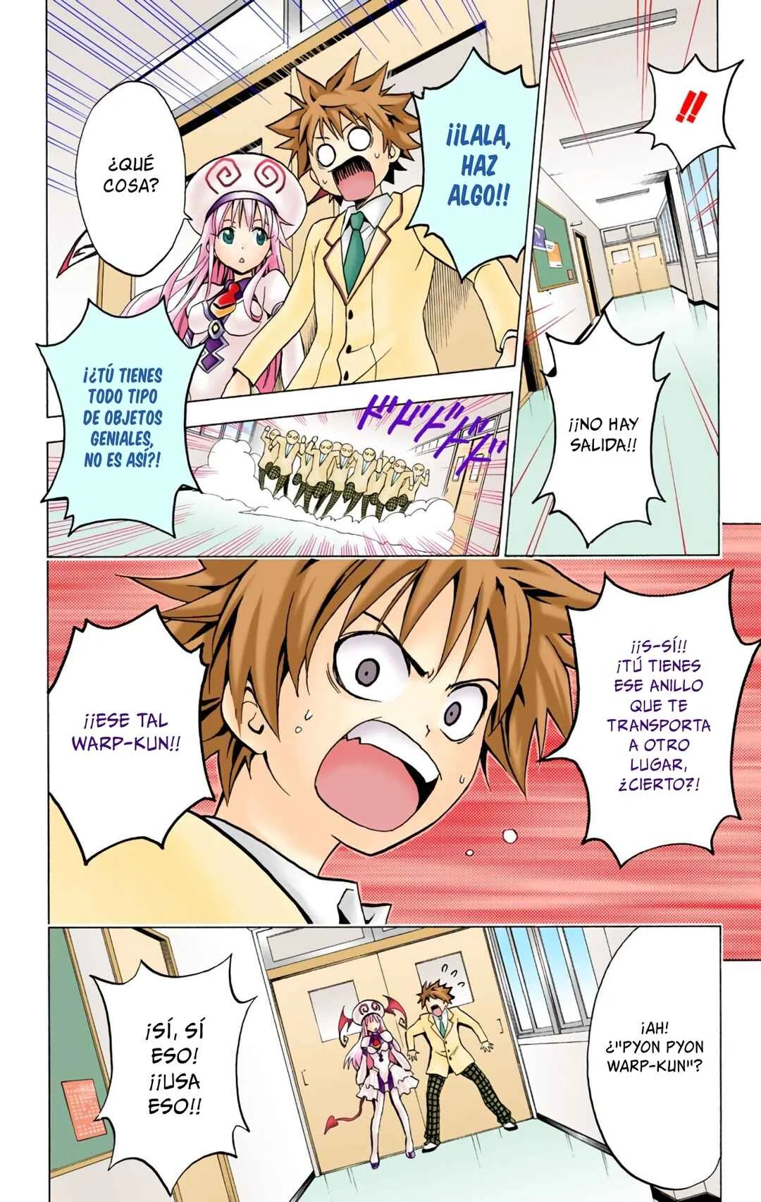 To Love Ru (Official Colored) Capítulo 2: El Gran Escape del Amor - Page 19