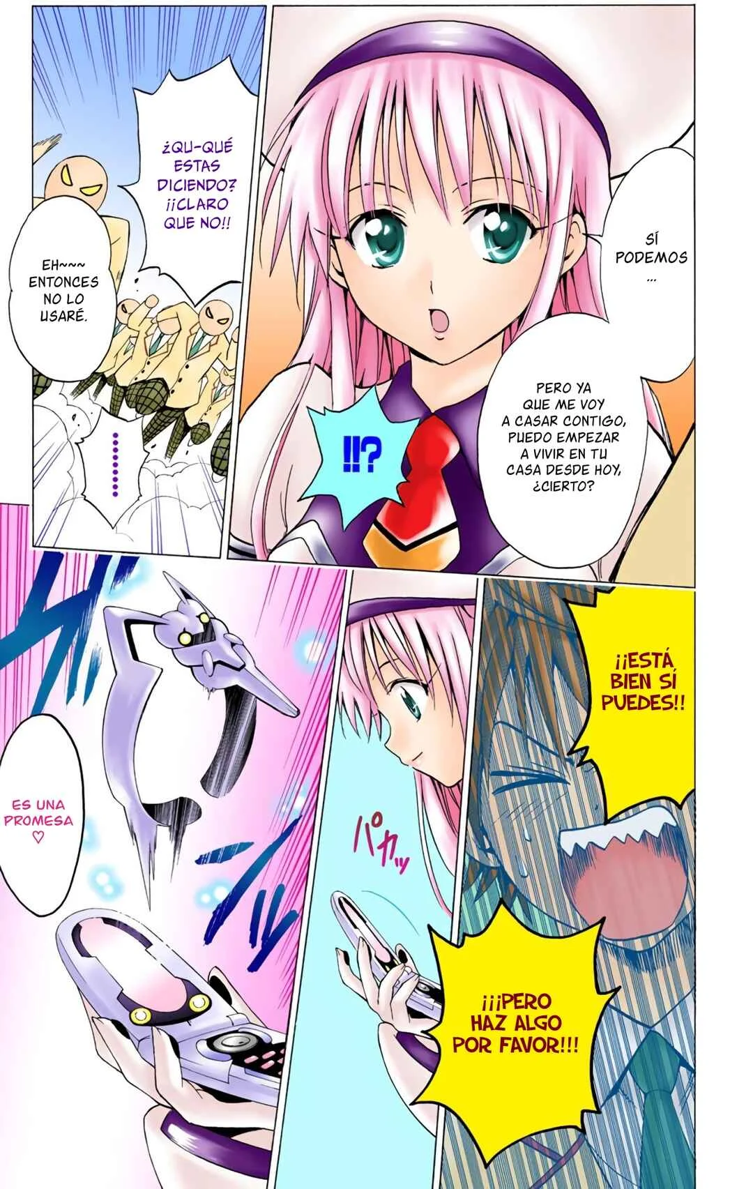 To Love Ru (Official Colored) Capítulo 2: El Gran Escape del Amor - Page 20